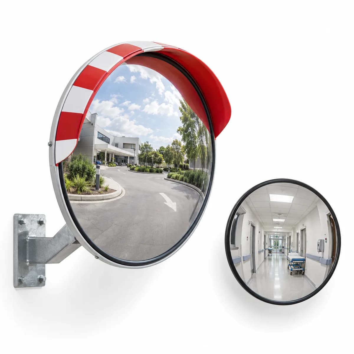 Convex traffic & safety mirrors