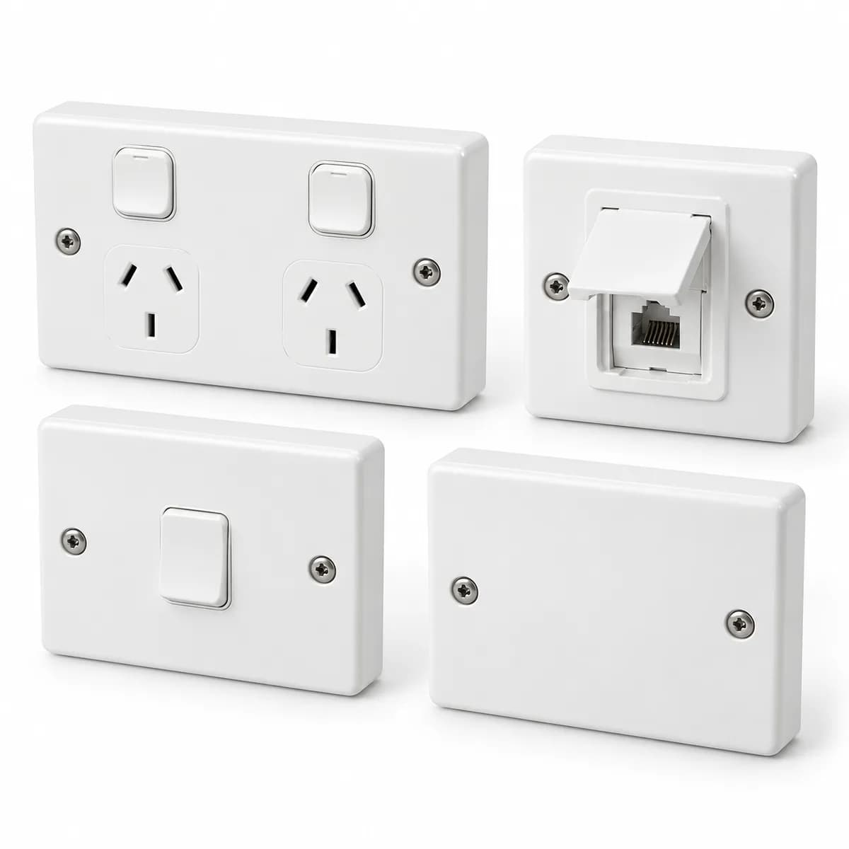 Tamper-resistant electrical cover plates & outlets